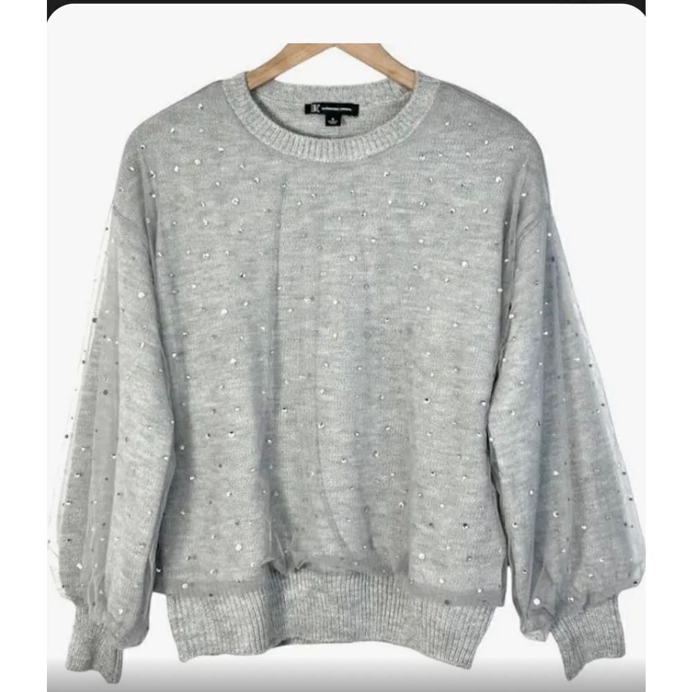 Silver Studded Sweater